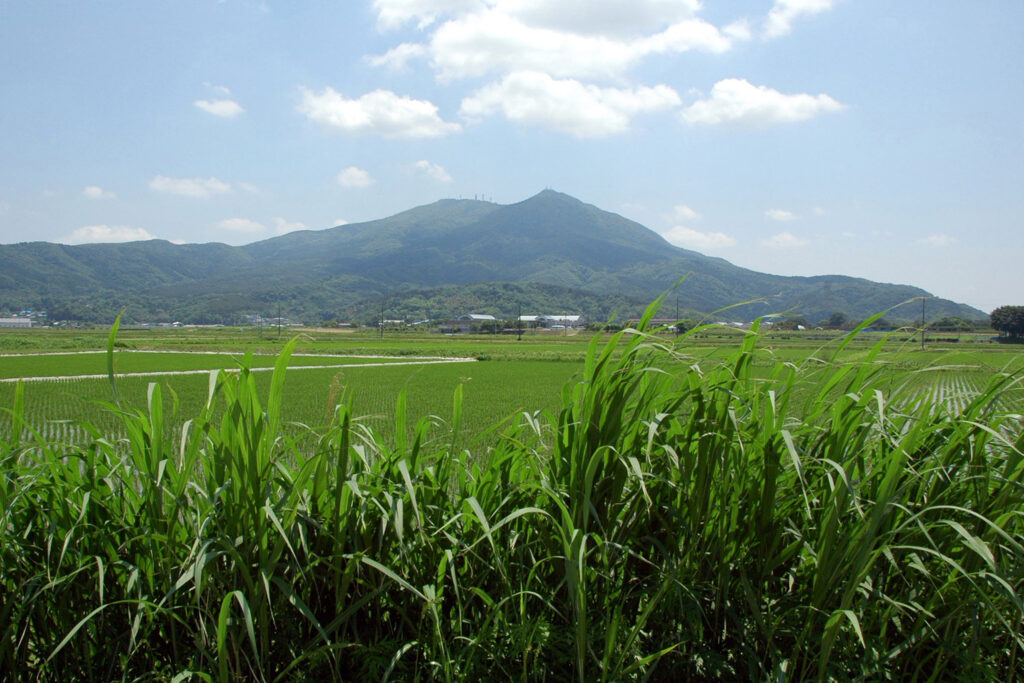 筑波山遠景