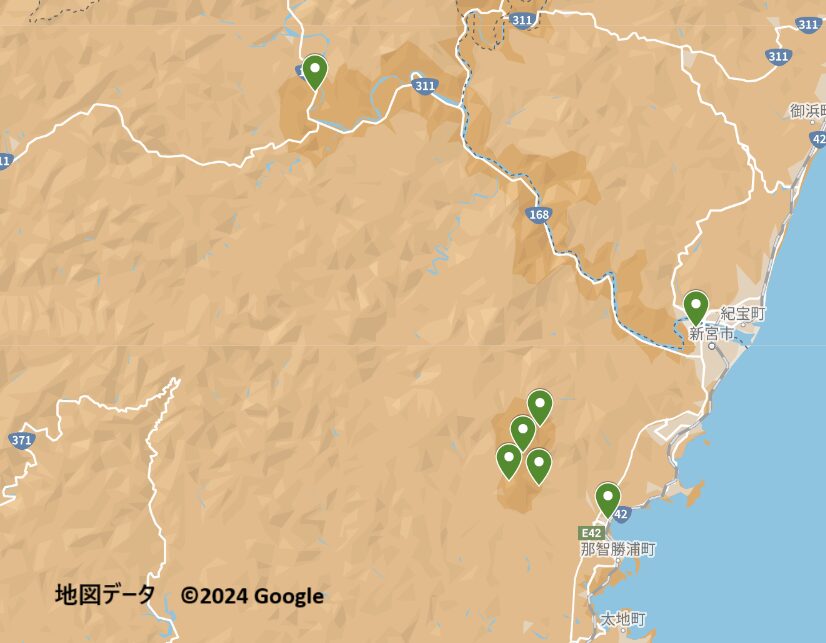 紀伊山地の霊場と参詣道　熊野三山エリア