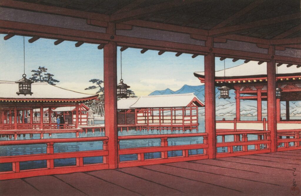 厳島神社絵画