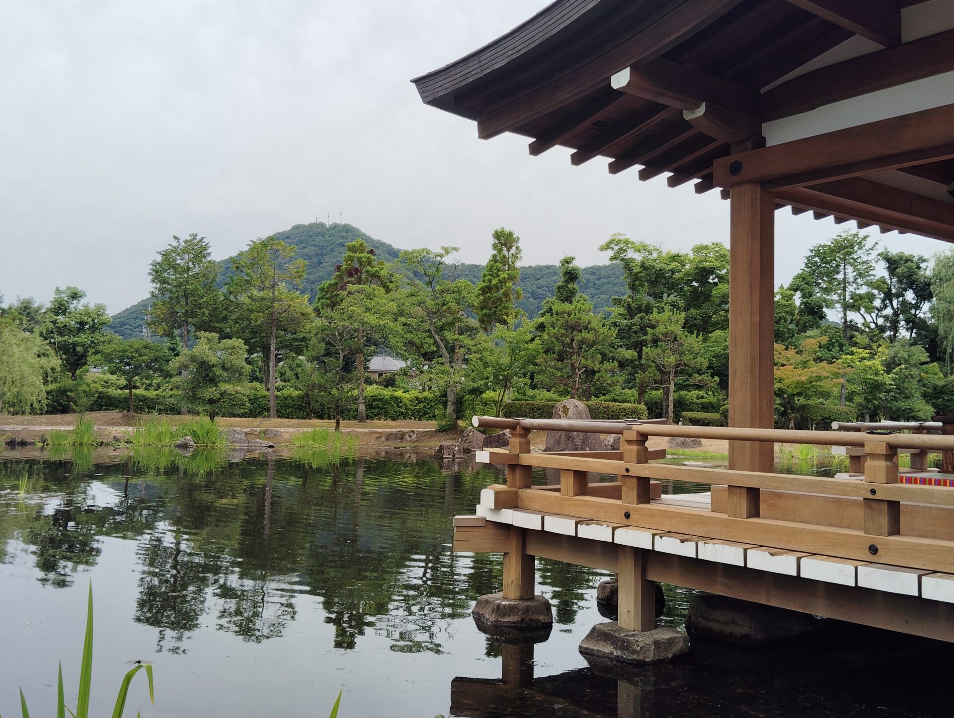 紫式部公園釣殿