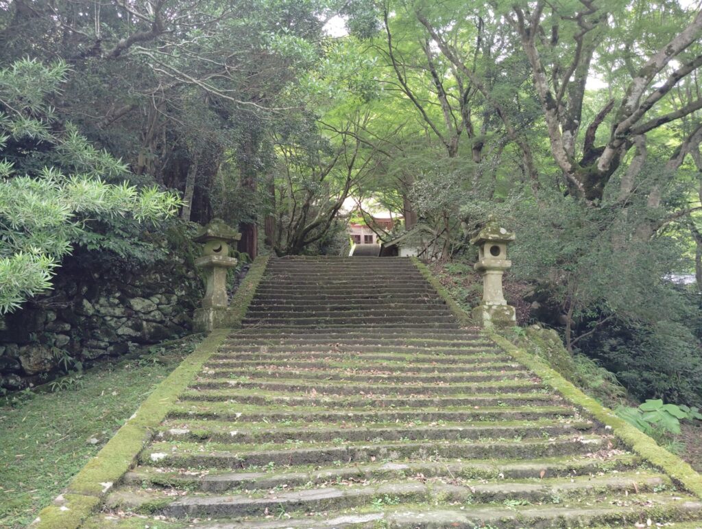 鰐淵寺石段