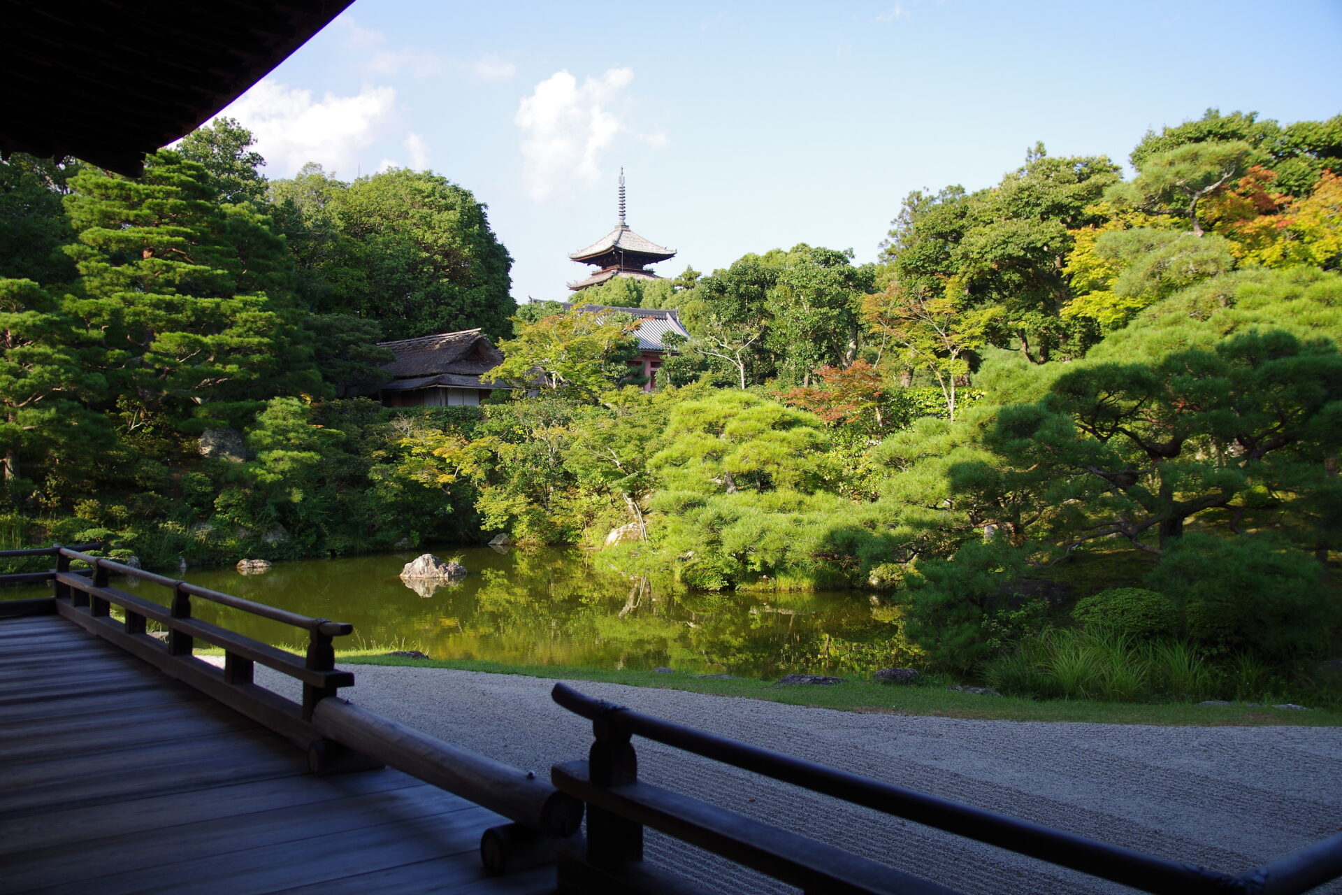 仁和寺北庭